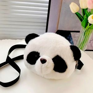 Panda Plush Teddy Bear Cross Body Bag